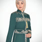 Embroidered Luxurious Silk Abaya