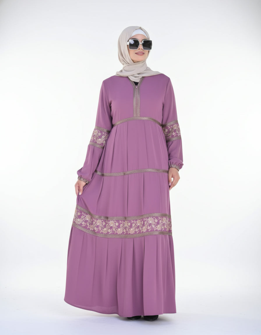 Golden Elegance Maxi Dress