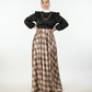 Midnight Marble Elegance Dress