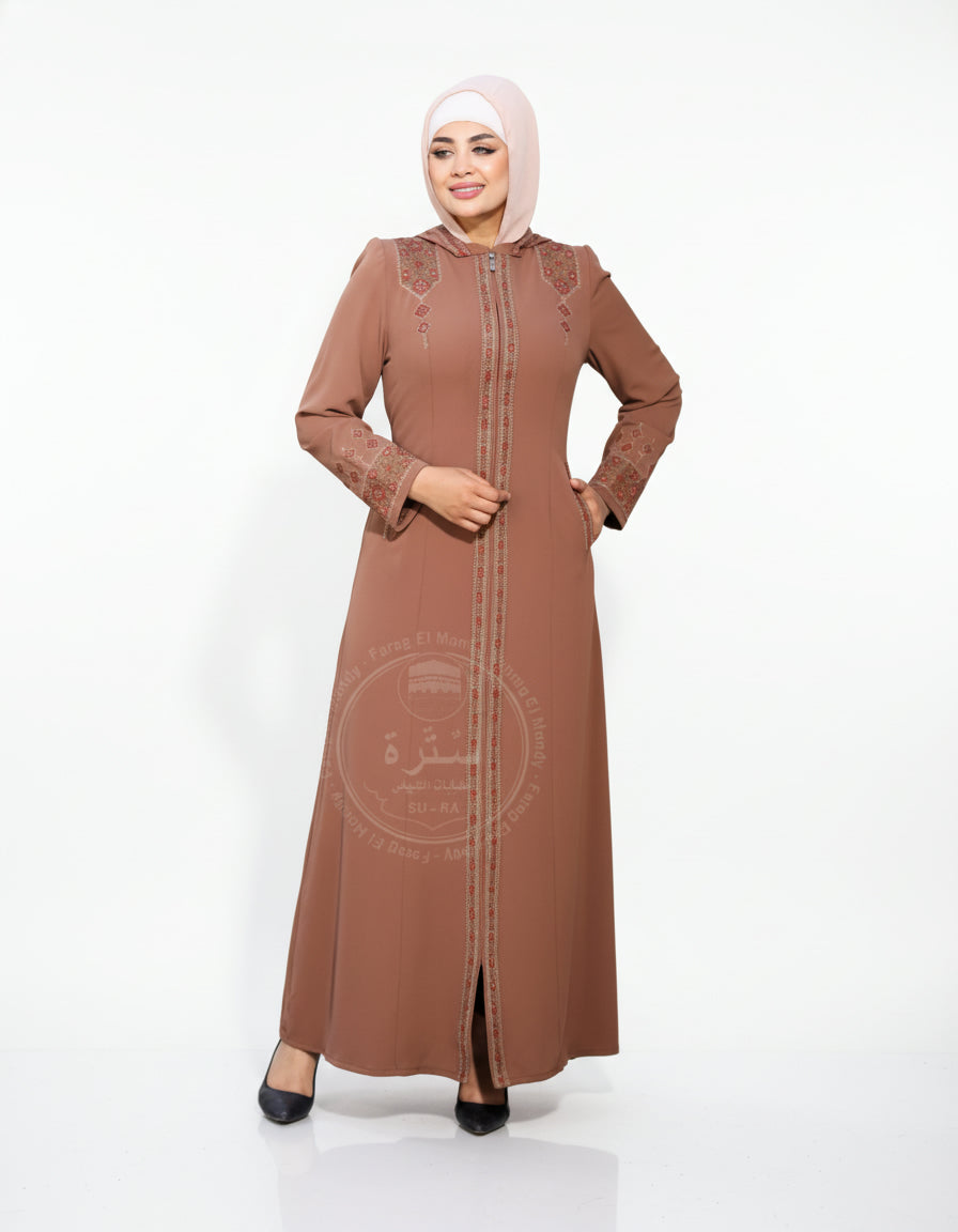 Sapphire Embroidered Abaya