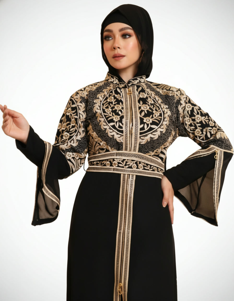 Shorouq Silk Kaftan