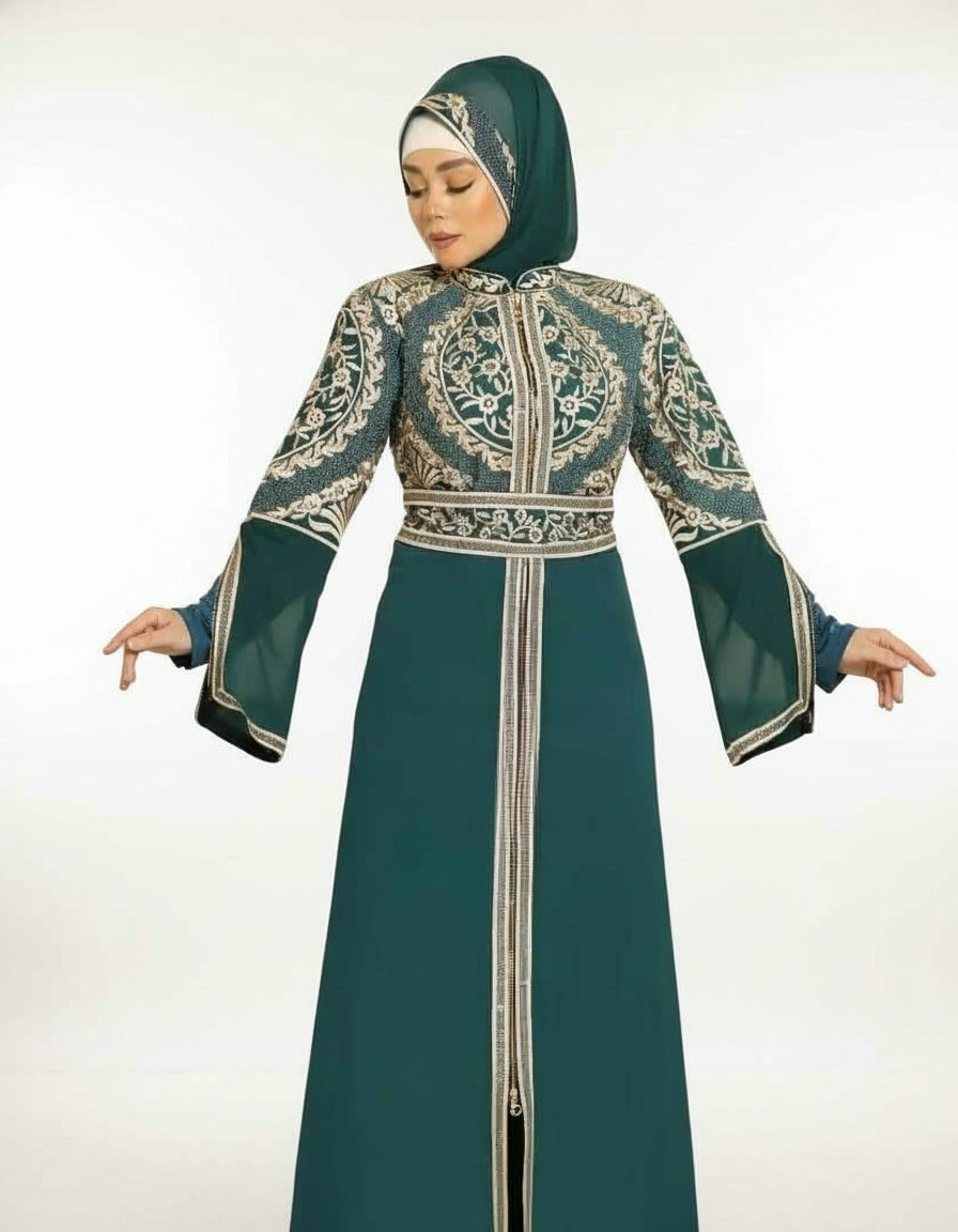 Shorouq Silk Kaftan