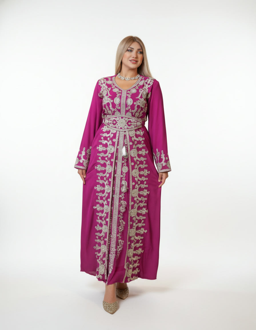 The Majestic Embroidery Series: Premium Kaftan