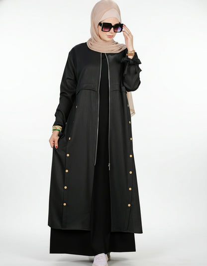 Two Piece Elegant Abaya