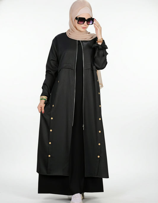 Two Piece Elegant Abaya