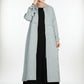 Two Piece Elegant Abaya