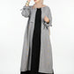 Two Piece Elegant Abaya