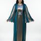 Zahra Regal Embellished Layered Abaya
