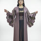 Zahra Regal Embellished Layered Abaya