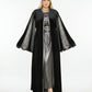 Zahra Regal Embellished Layered Abaya