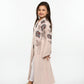Embroidered Full-Length Abaya for Girl