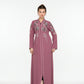 Embroidered Full-Length Abaya for Girl
