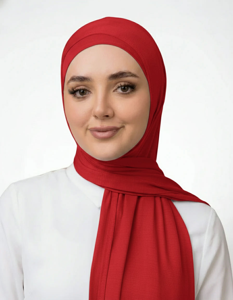 Premium Soft Stretch Two Piece Jersey Hijab