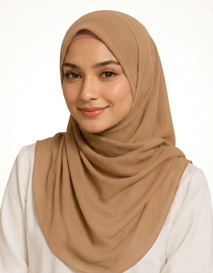 Premium Solid  Square Hijabs