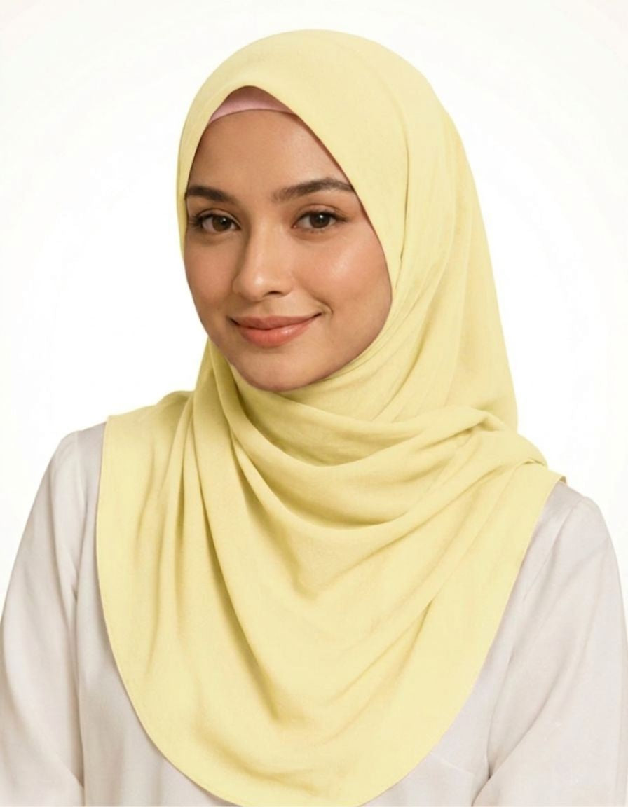 Premium Solid  Square Hijabs