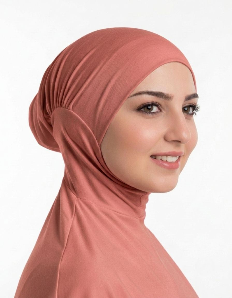 Full-Neck Cover Hijab  (ninja hijab)