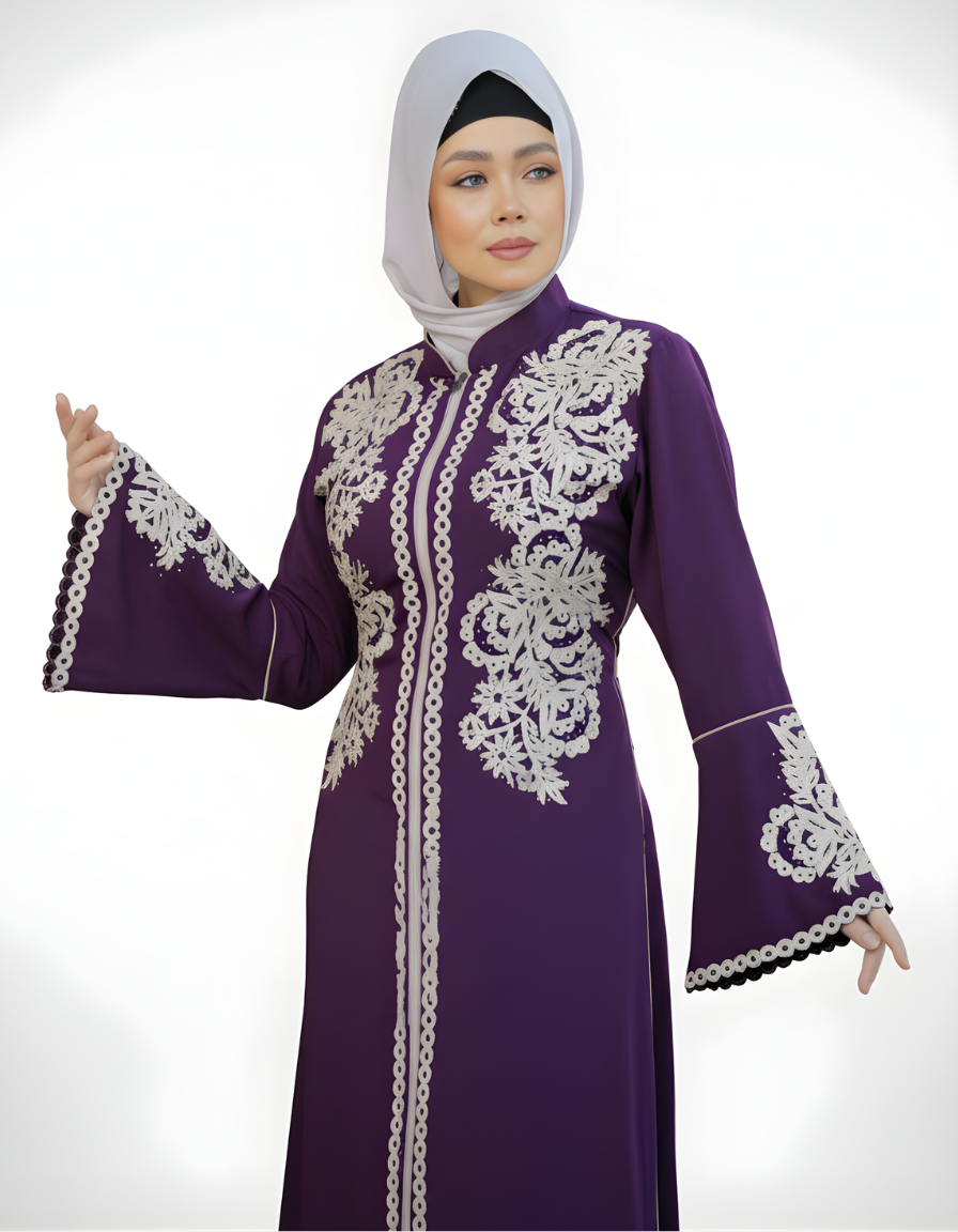 Laser Embroidery Dress