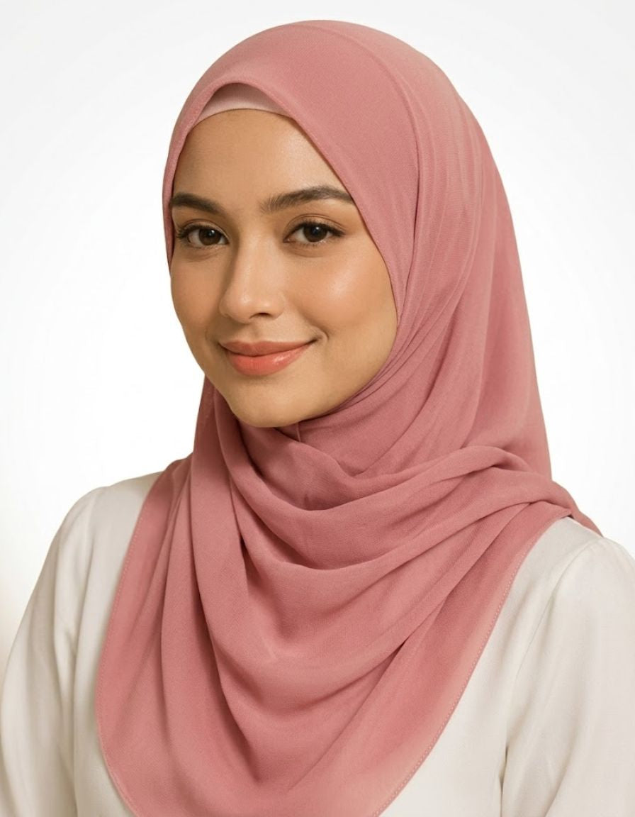 Premium Solid  Square Hijabs