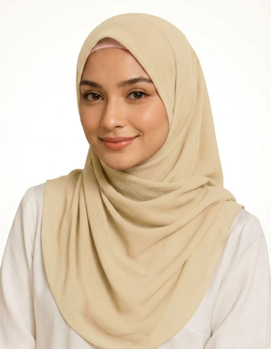 Premium Solid  Square Hijabs