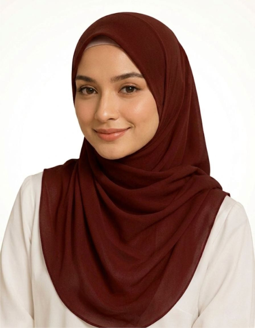 Premium Solid  Square Hijabs