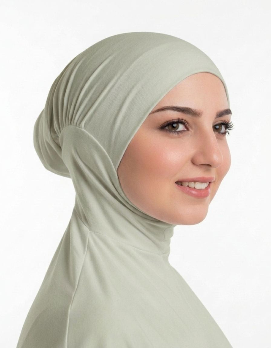 Full-Neck Cover Hijab  (ninja hijab)