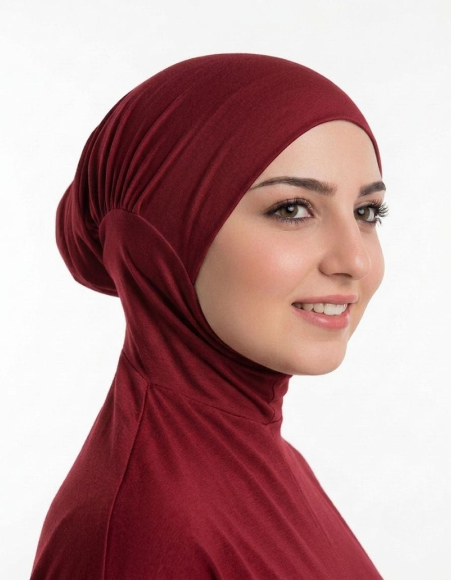 Full-Neck Cover Hijab  (ninja hijab)