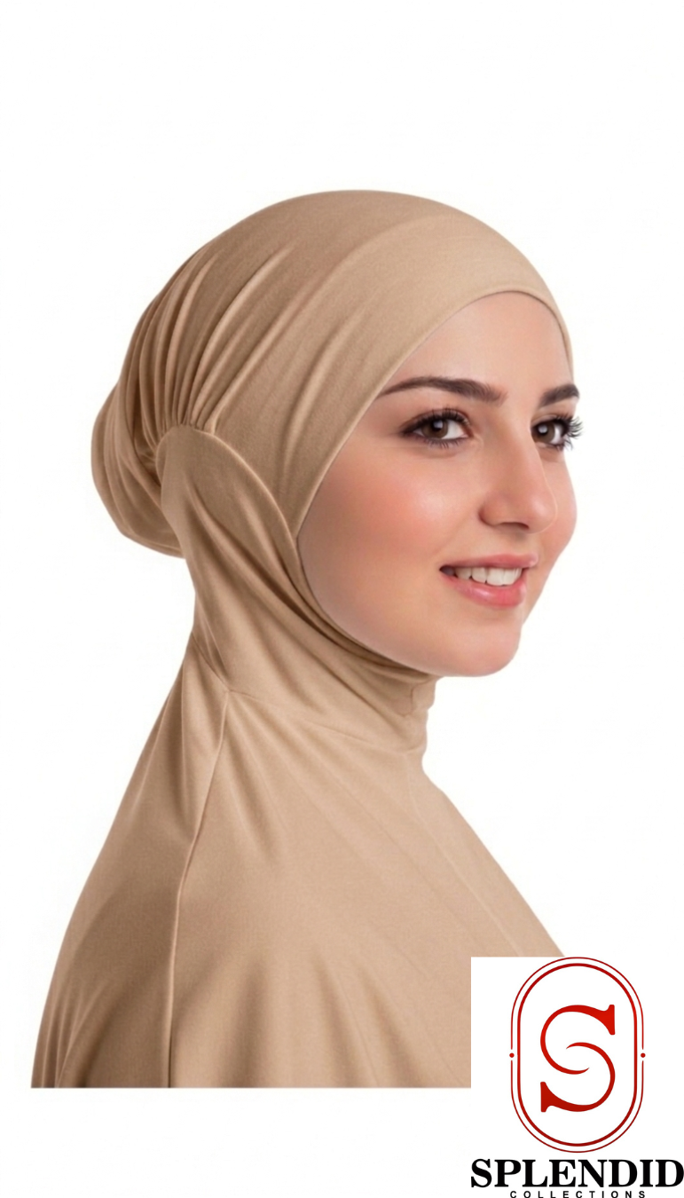 Full-Neck Cover Hijab  (ninja hijab)