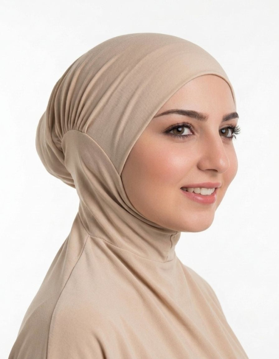 Full-Neck Cover Hijab  (ninja hijab)