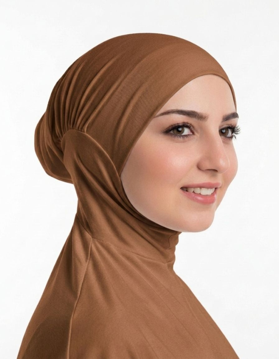 Full-Neck Cover Hijab  (ninja hijab)