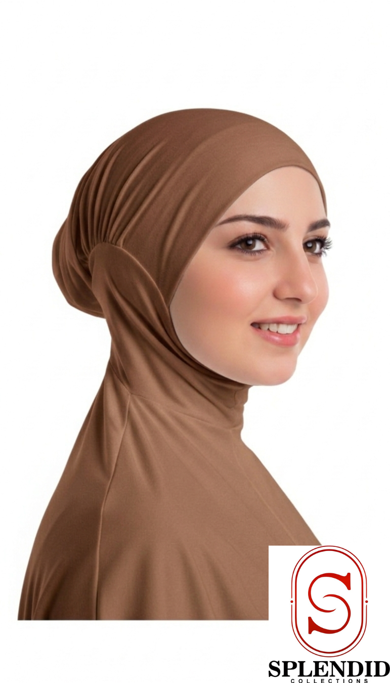Full-Neck Cover Hijab  (ninja hijab)