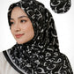 Printed Chiffon Square Hijab