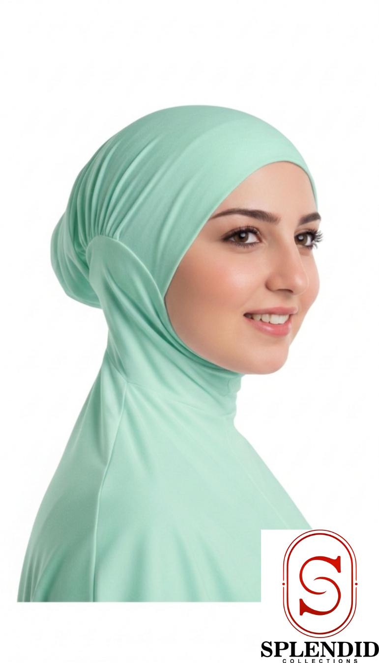 Full-Neck Cover Hijab  (ninja hijab)