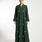 Pearl Bow Embellished Abaya