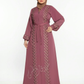 Elegant Silk Abaya