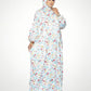 The Noor Jilbab: Beautiful Printed One-Piece Prayer Jilbab (Instant Coverage)