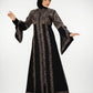 Layla Embroidered Kaftan with Bell Sleeves