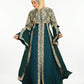 Layla Embroidered Kaftan with Bell Sleeves