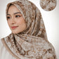 Printed Chiffon Square Hijab