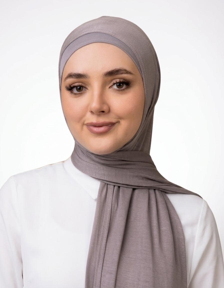 Premium Soft Stretch Two Piece Jersey Hijab