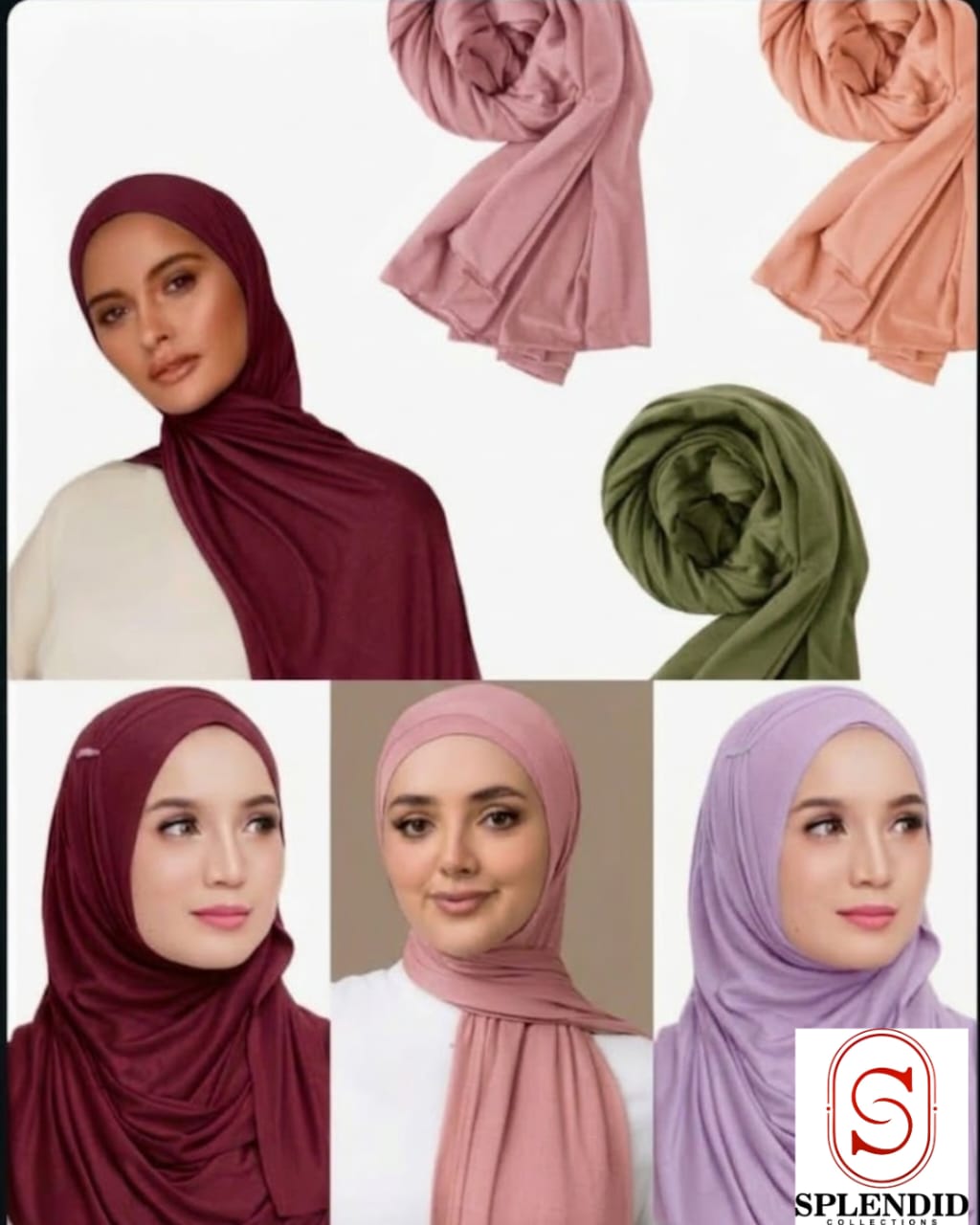 Premium Soft Stretch Jersey Hijab