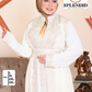 Embroidered Chiffon Kaftan