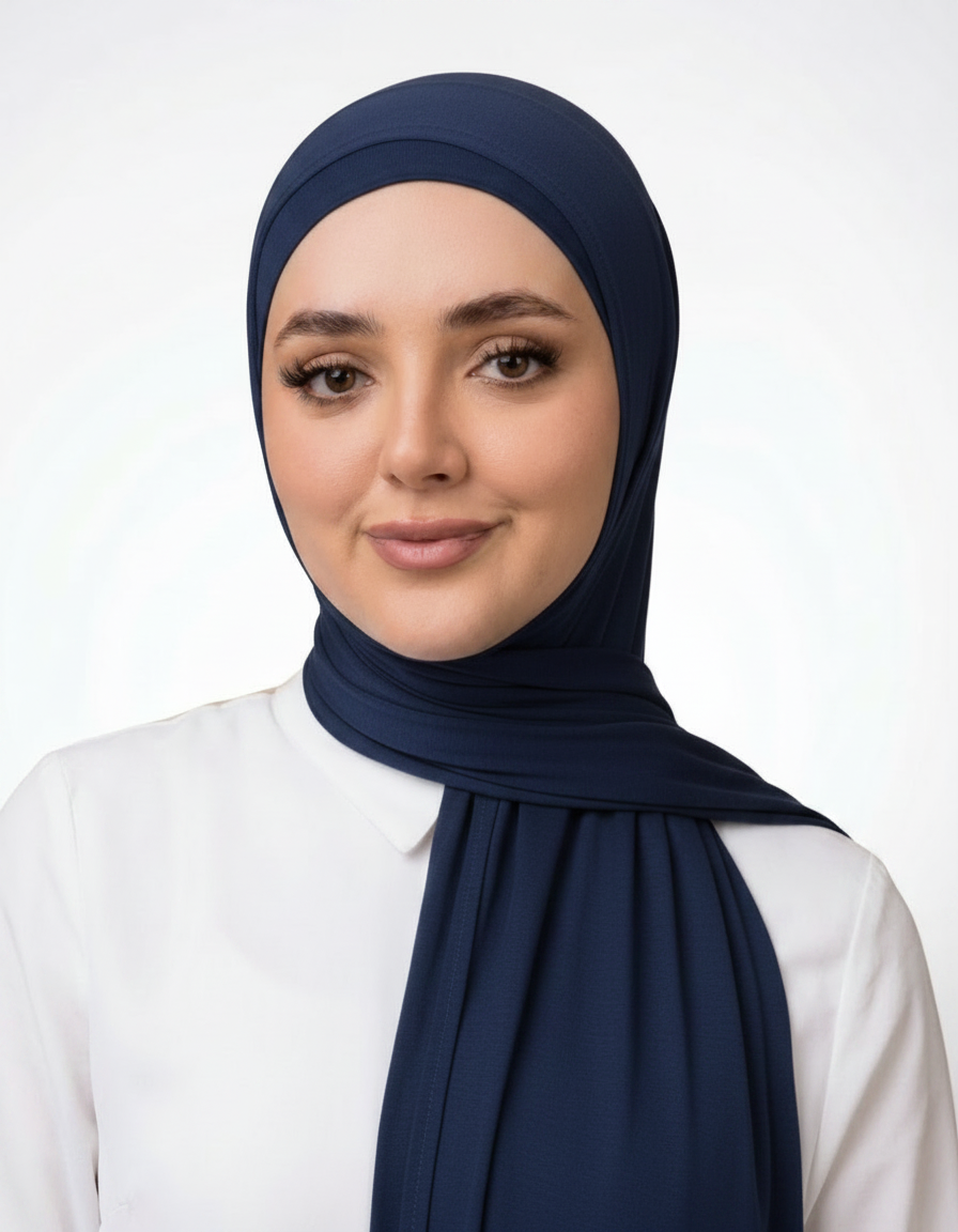 Premium Soft Stretch Two Piece Jersey Hijab