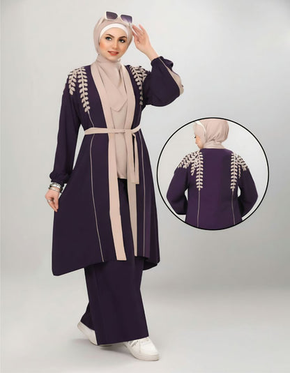 Three-piece women's pantsuit