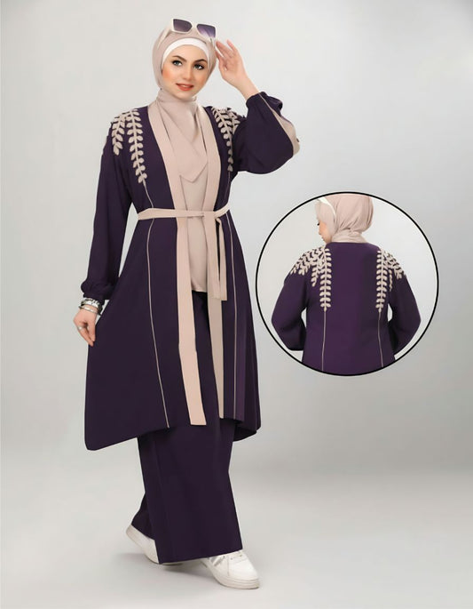 Three-piece women's pantsuit
