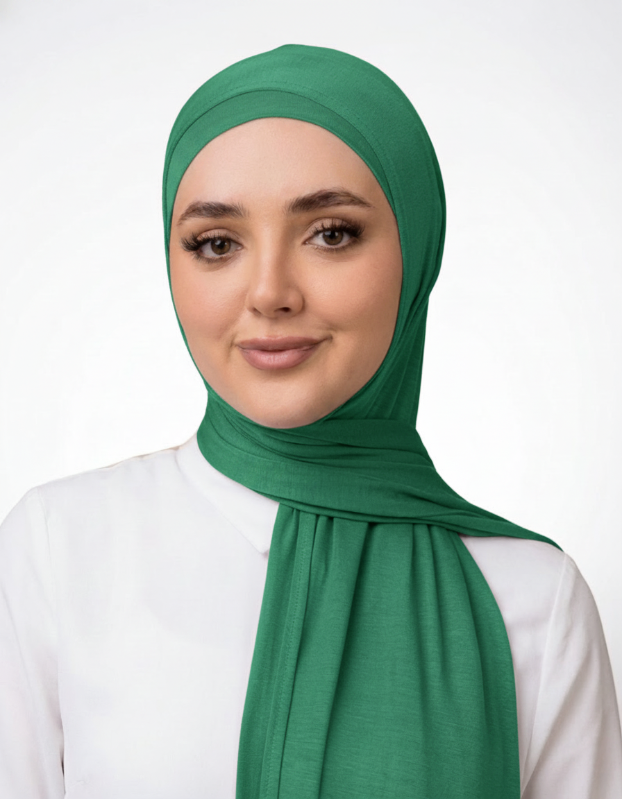 Premium Soft Stretch Two Piece Jersey Hijab
