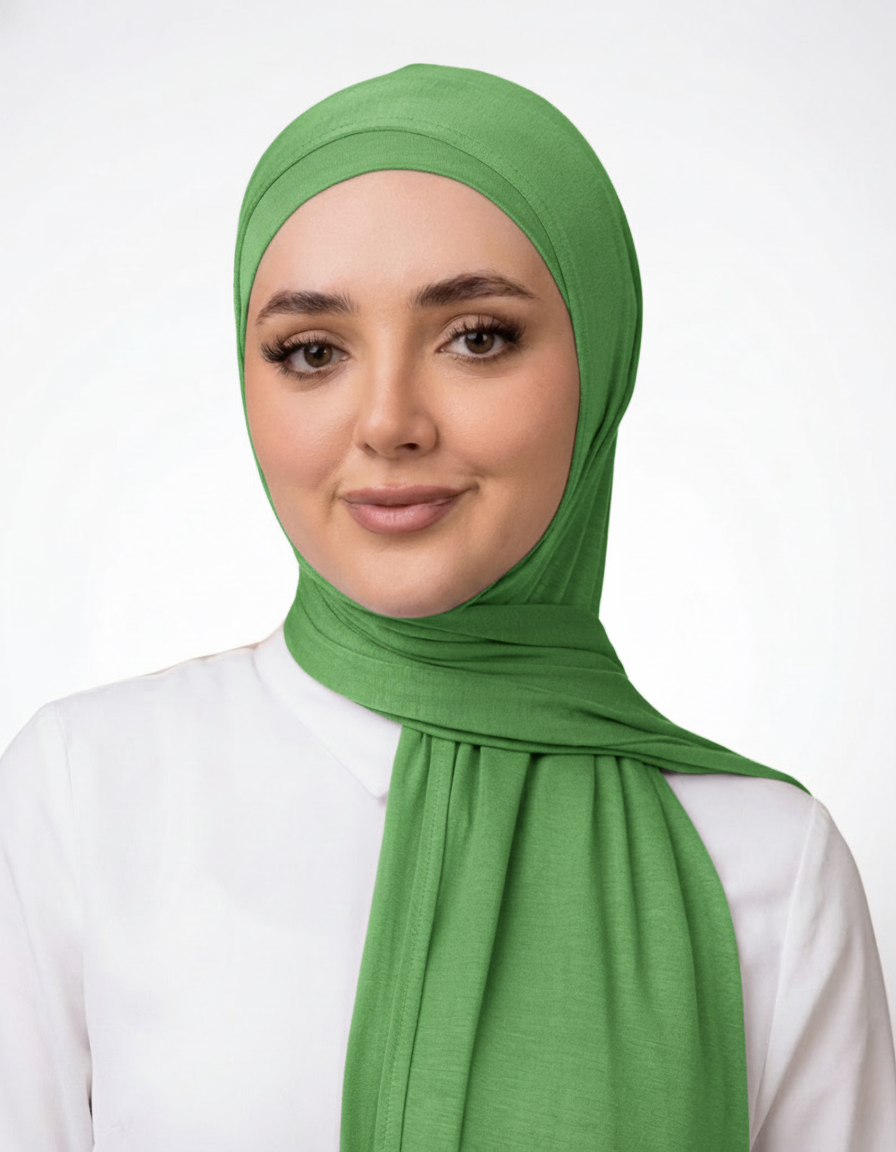 Premium Soft Stretch Two Piece Jersey Hijab