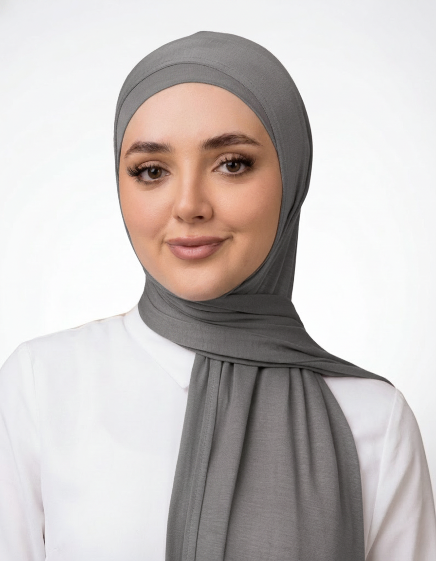 Premium Soft Stretch Two Piece Jersey Hijab