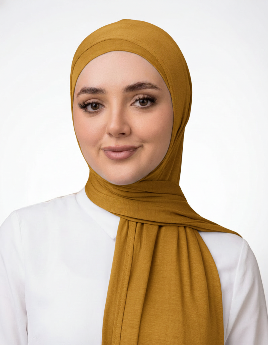 Premium Soft Stretch Two Piece Jersey Hijab