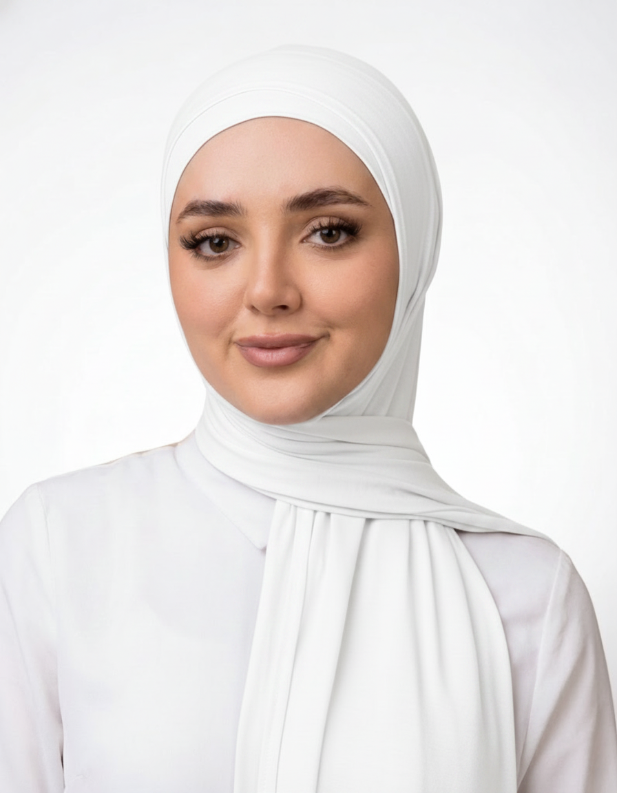 Premium Soft Stretch Two Piece Jersey Hijab