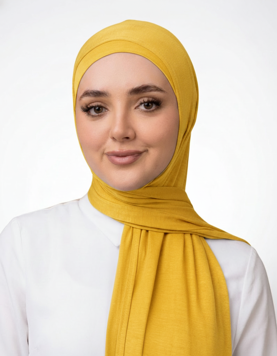 Premium Soft Stretch Two Piece Jersey Hijab
